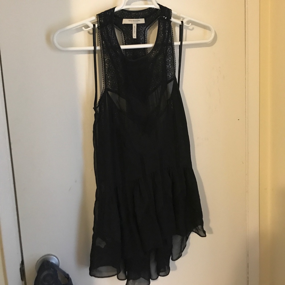 BCBG MaxAzria Runway Tunic Tank sz XS