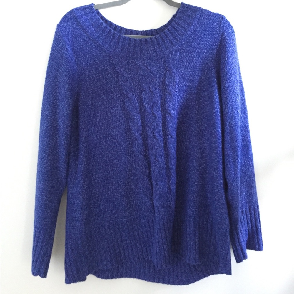 Royal blue sweater