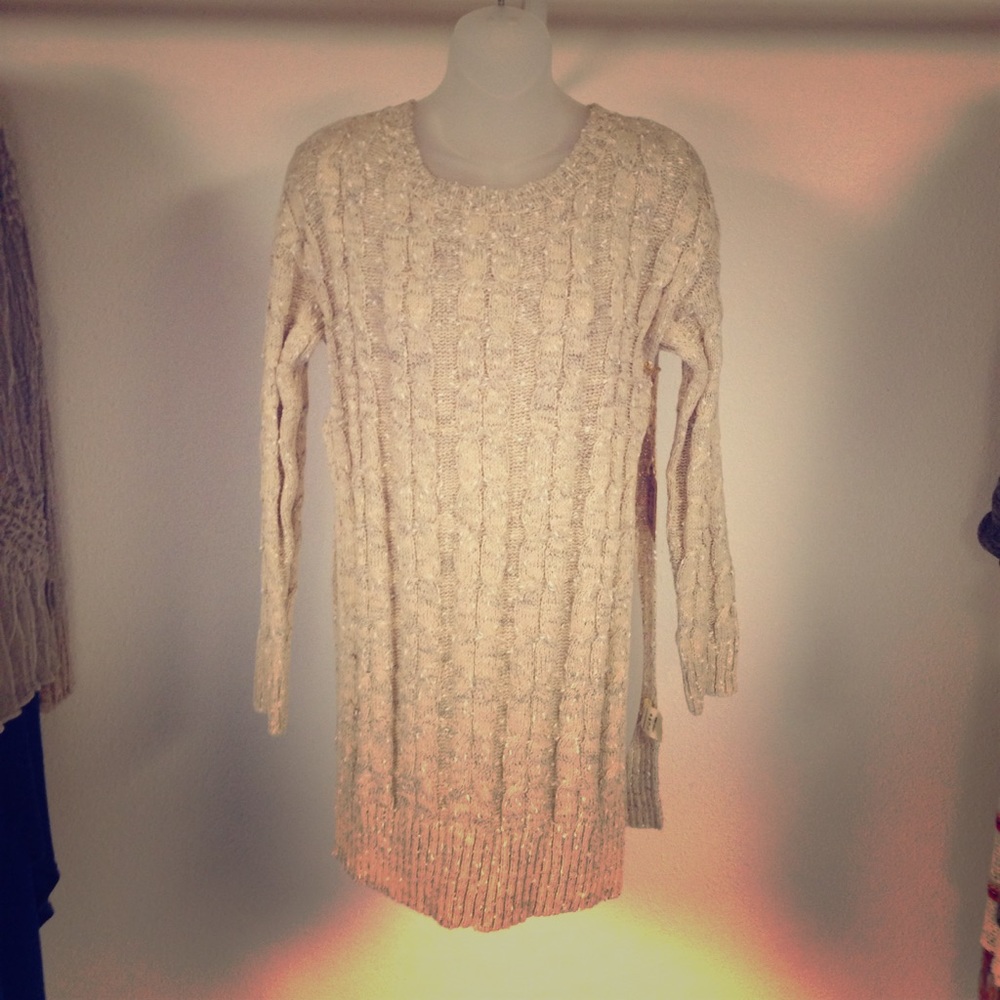 New with tags's! Slit sides sweater