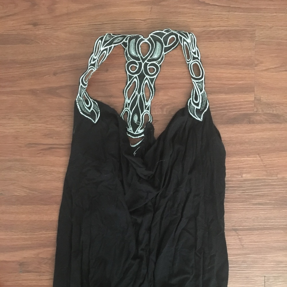 Scoop front black tank