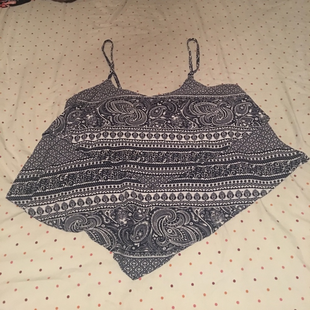 〰🔵〰🔵〰🔵PATTERNED BLOUSE〰🔵〰🔵〰🔵