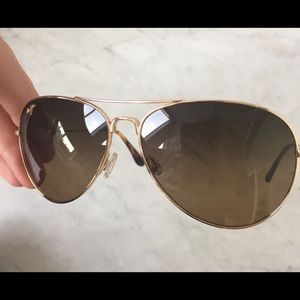 Maui Jim "Mavericks" Gold Sunglasses