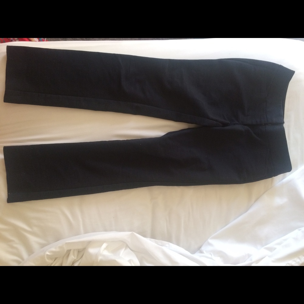 Ann Taylor Signature dress pants, navy blue 00P