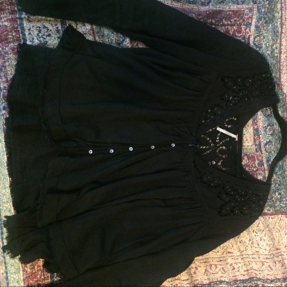 Free People Long sleeve shirt