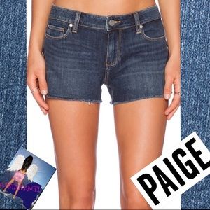 Paige Denim Bobby Short Jean Shorts 25 FLASHSALE