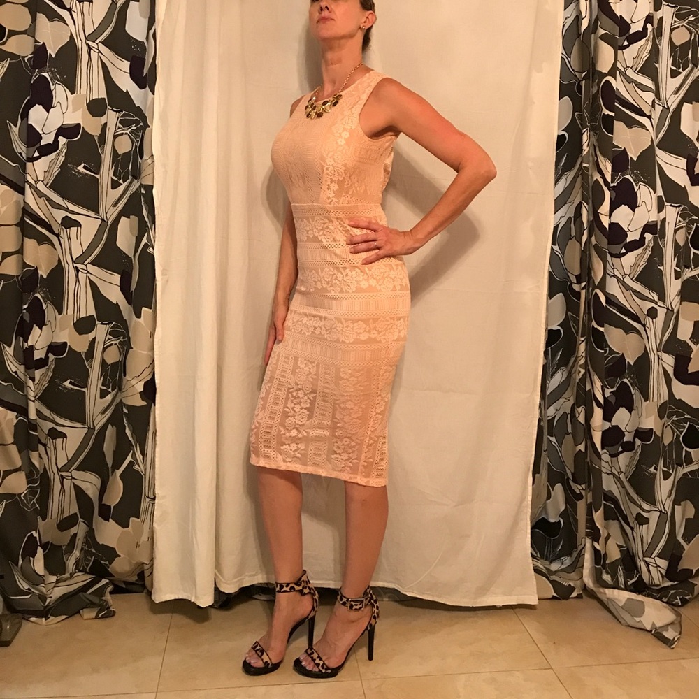 Sexy lace bodycon dress