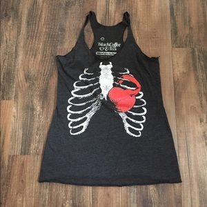 Rib cage kettle bell tank