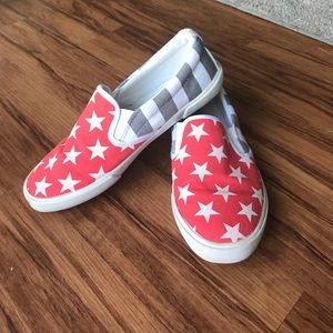 Stars and Stripes Slip Ons