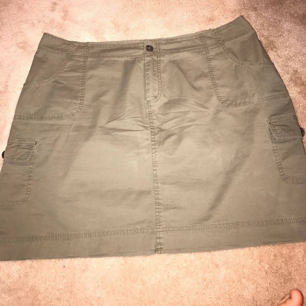 Olive Green Skirts