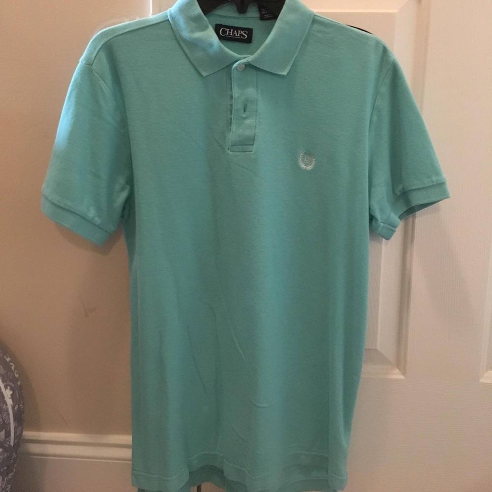 Chaps blue polo