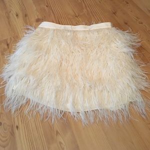 Ostrich Feather Skirt
