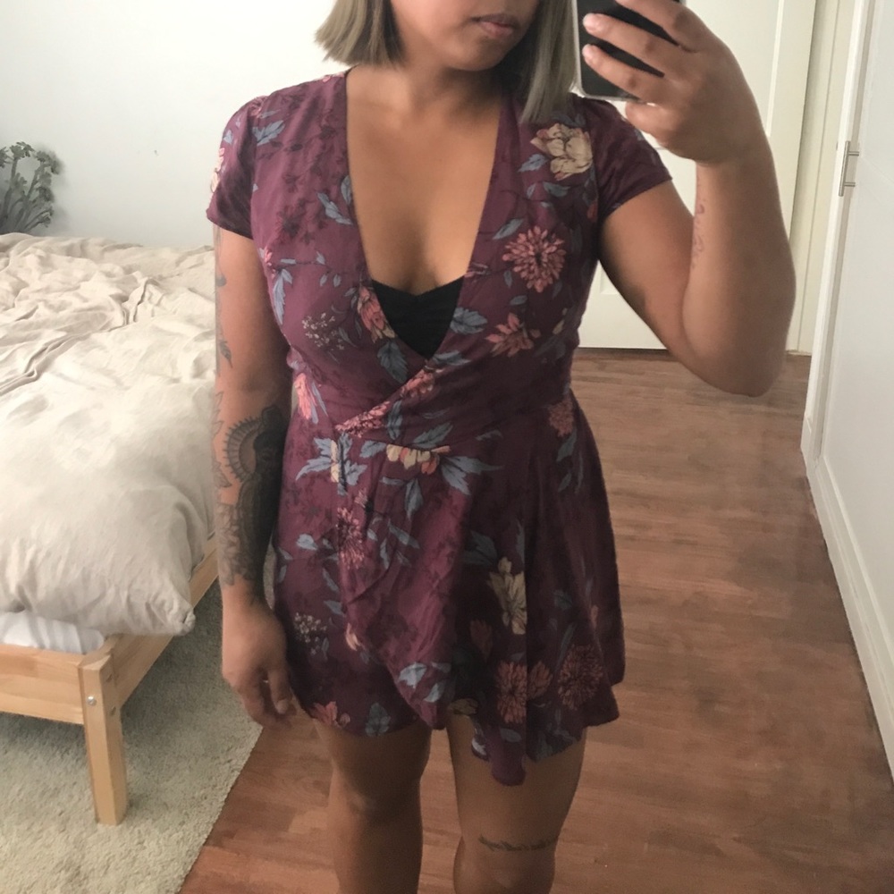 Kimchi blue floral romper