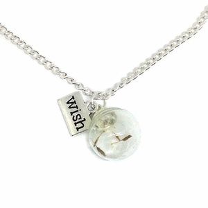 Necklace Wish Glass Pendant