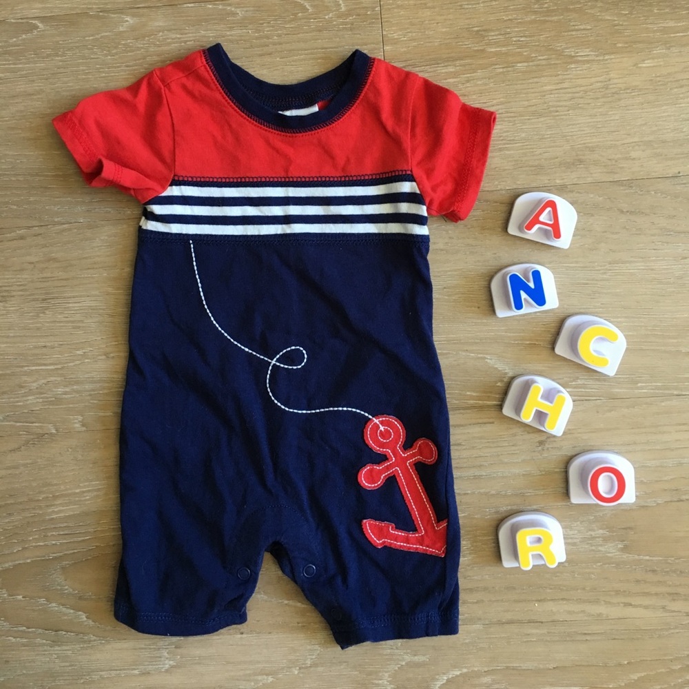 3-6 month anchor one piece