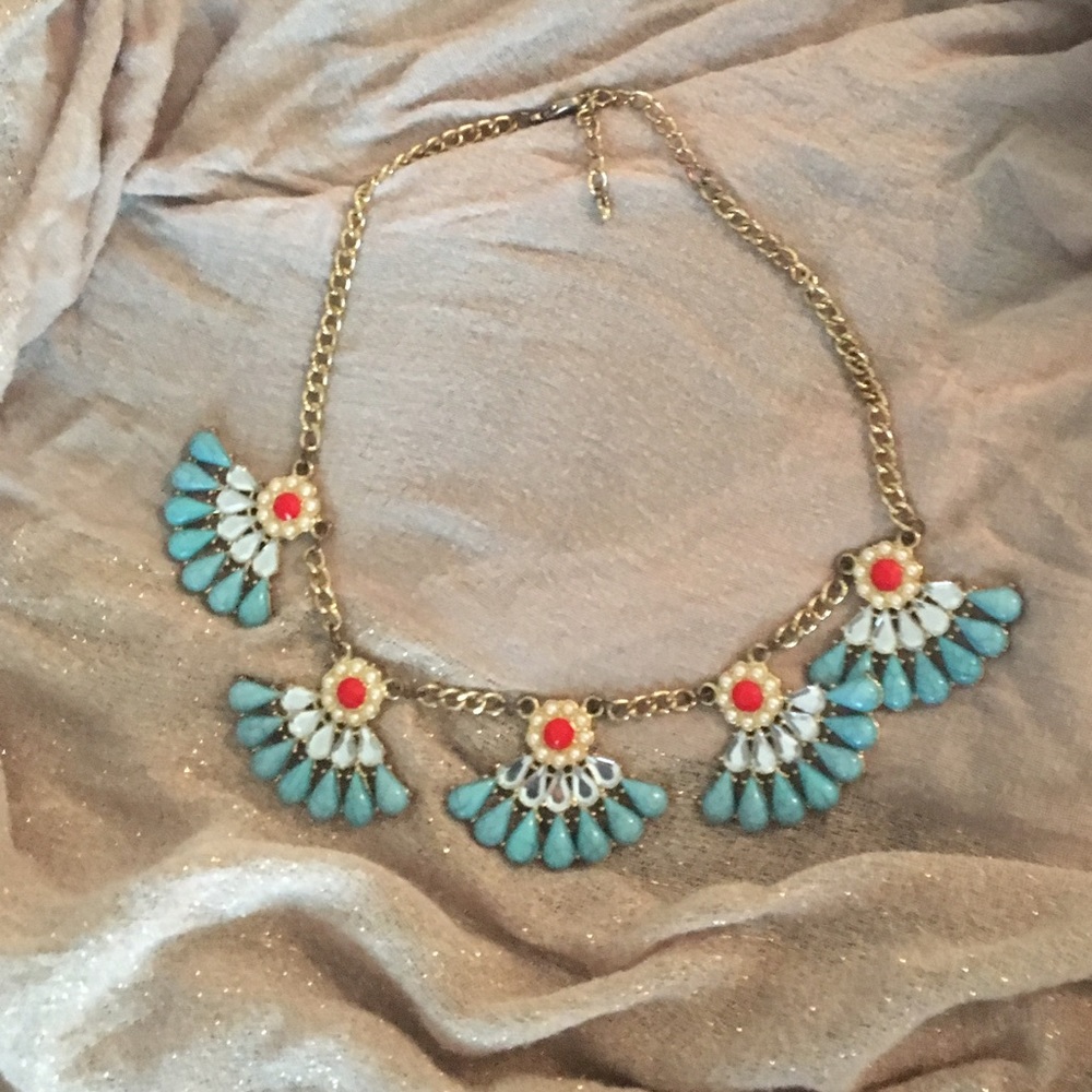 Turquoise Statement Necklace