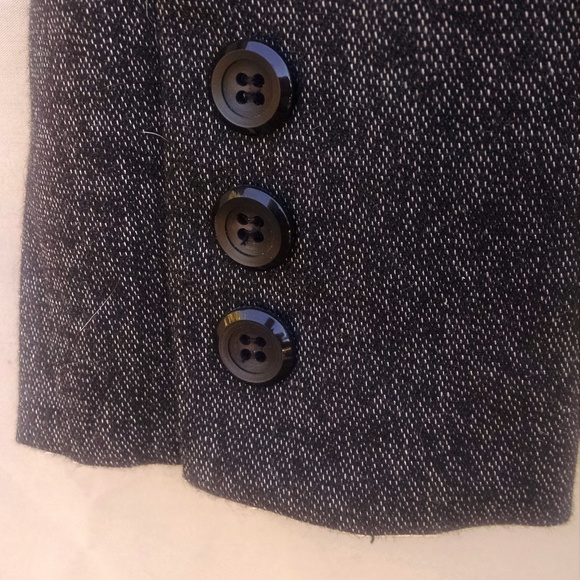 Iz Byer Juniors' Gray Fitted Blazer - Picture 5 of 6