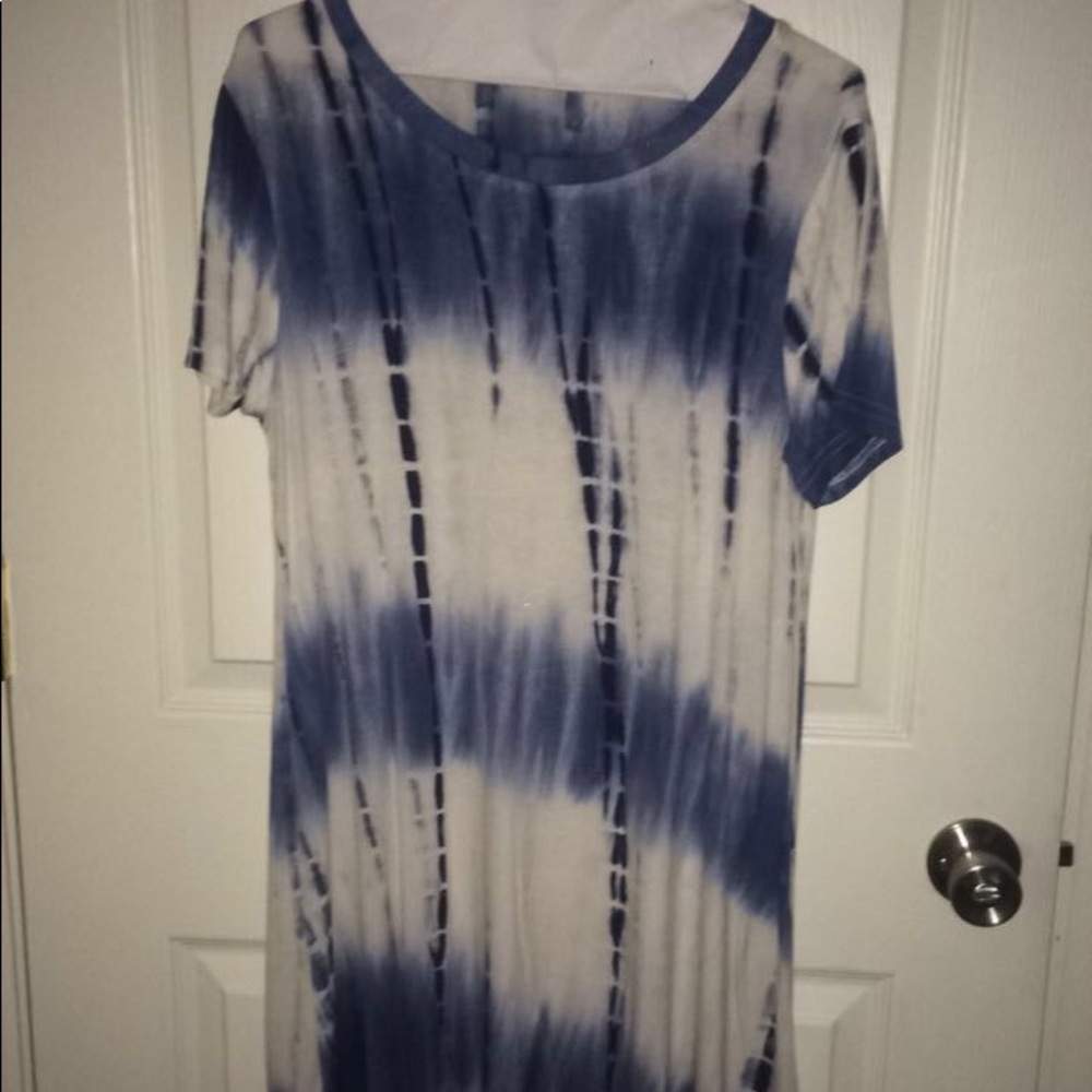 Cute tie dye t shirt dress