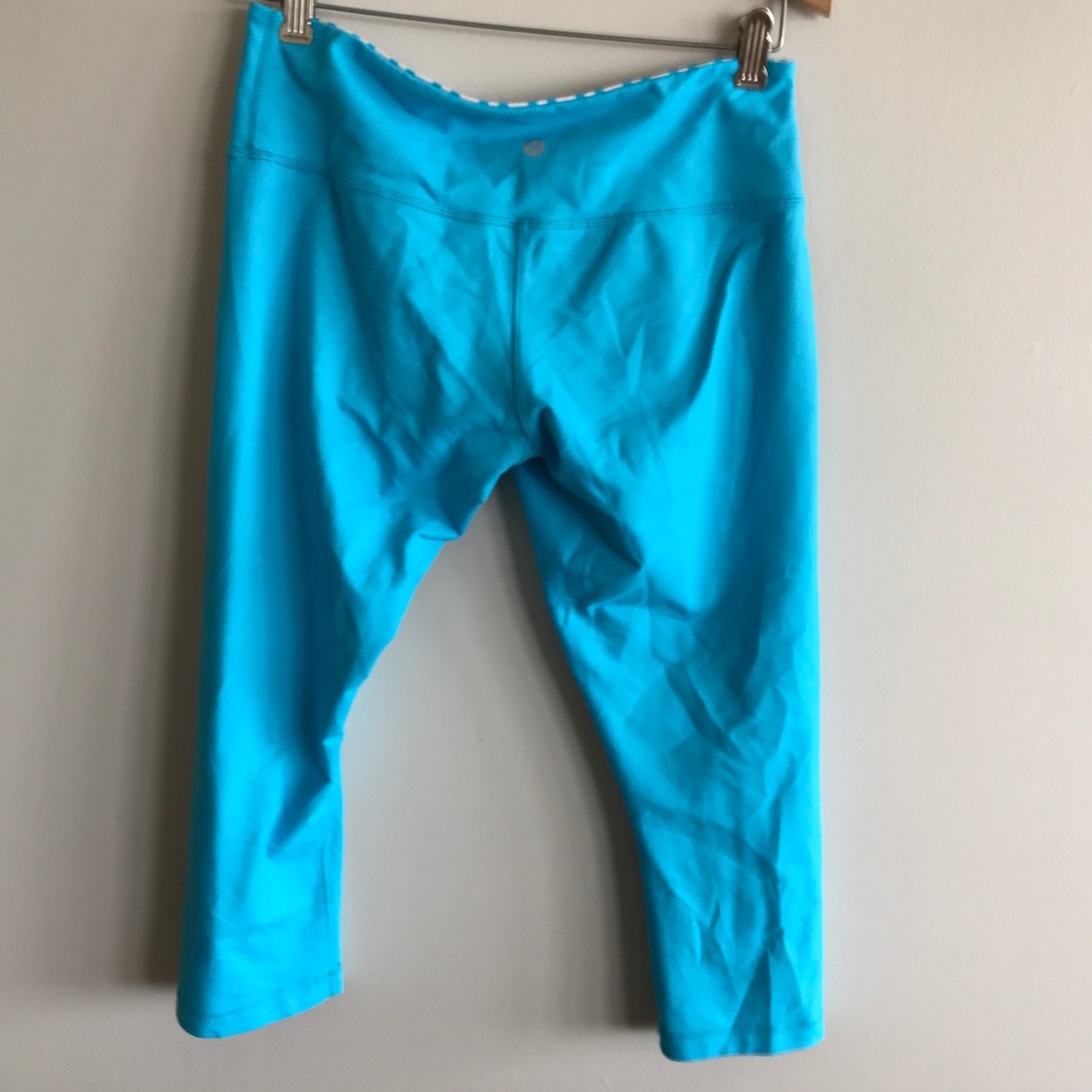 ➡️SOLD⬅️🍋Lululemon Spry Blue WU Crops - Picture 4 of 8