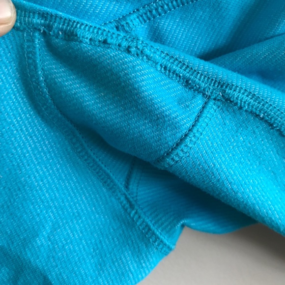➡️SOLD⬅️🍋Lululemon Spry Blue WU Crops - Picture 5 of 8