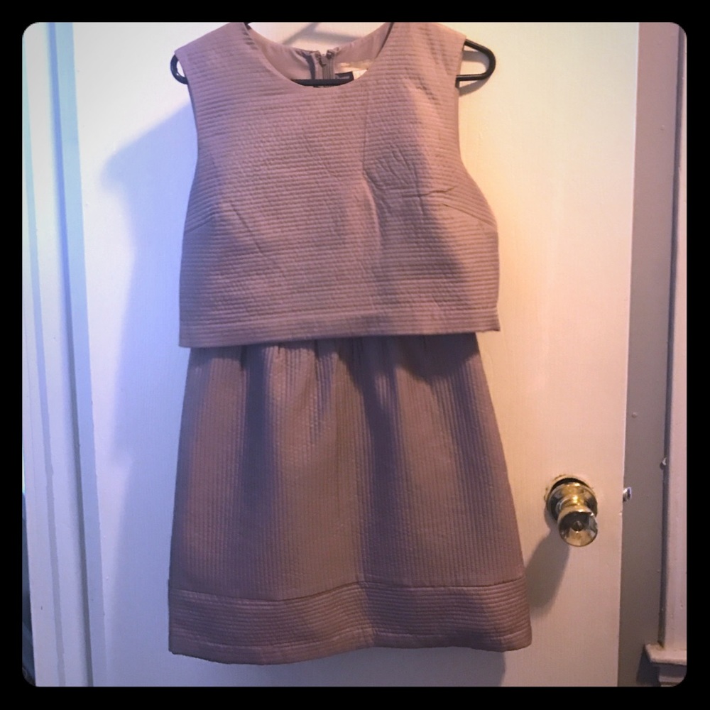 Lilac crop dress