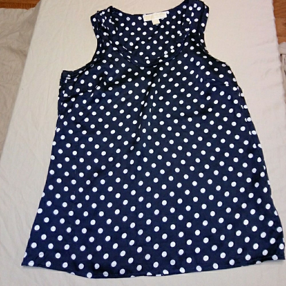 Michael Kors polka dot shirt
