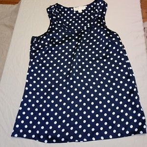 Michael Kors polka dot shirt