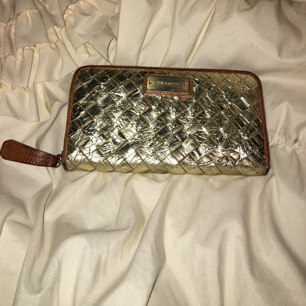 Gold Brahmin Wallet