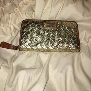 Gold Brahmin Wallet