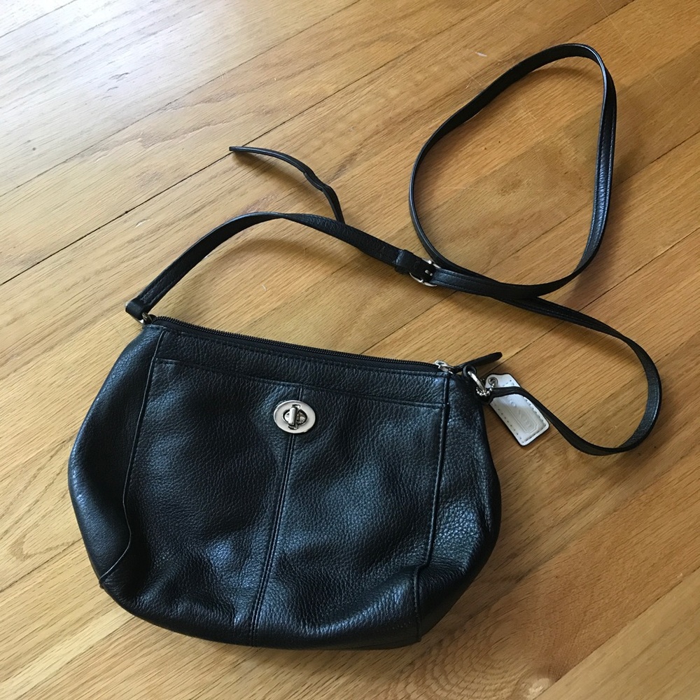 Coach soft leather cross body