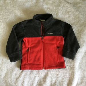 Columbia Fleece zip up 2T