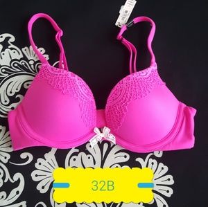 32b bra pink VS push up
