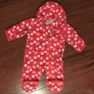 Columbia Pink Bunting / Snow Suit 3-6m