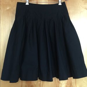 Vintage Gap Black Full Skirt with Pockets 12