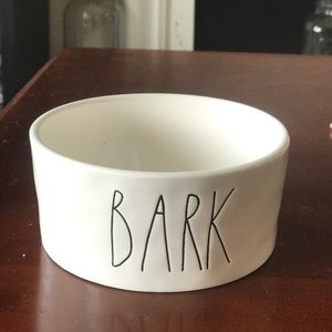 Rae Dunn Dog Bowl- Bark