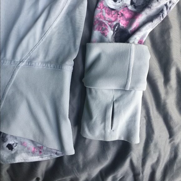 lululemon Watercolor Floral Zip Up Jacket - Picture 3 of 4