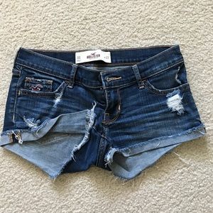 Hollister jean shorts
