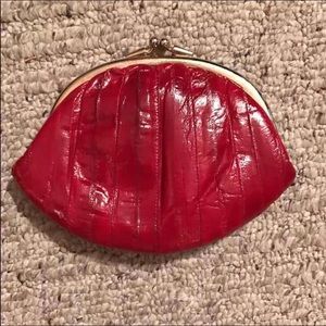 Vintage Small Red Clutch