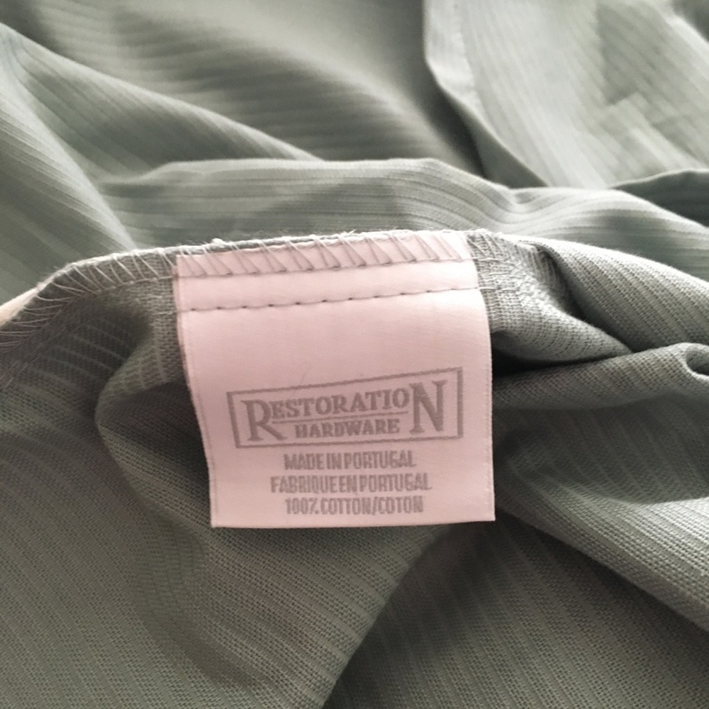 Restoration Hardware bedskirts