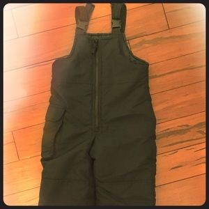 London Fog Black Snow Suit size 4