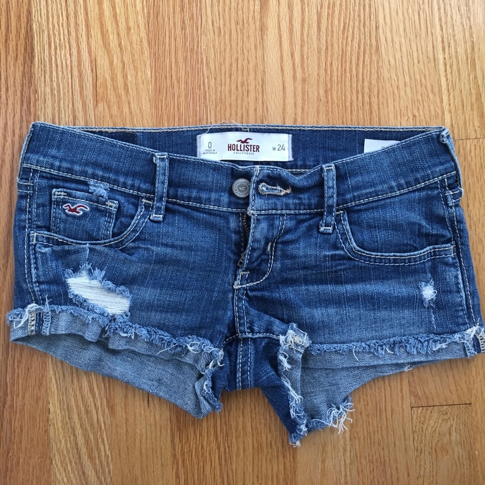 Hollister denim shorts