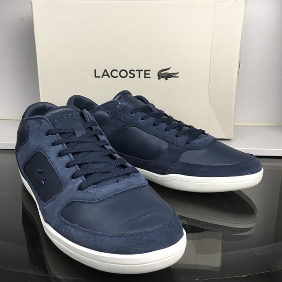 Lacoste Navy Blue Minimal Men's - Picture 2 of 5