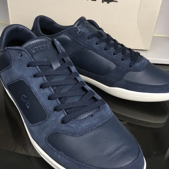 Lacoste Navy Blue Minimal Men's - Picture 3 of 5