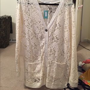 NWT Lace Cardigan