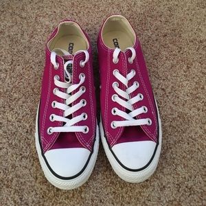NWOT Magenta Converse