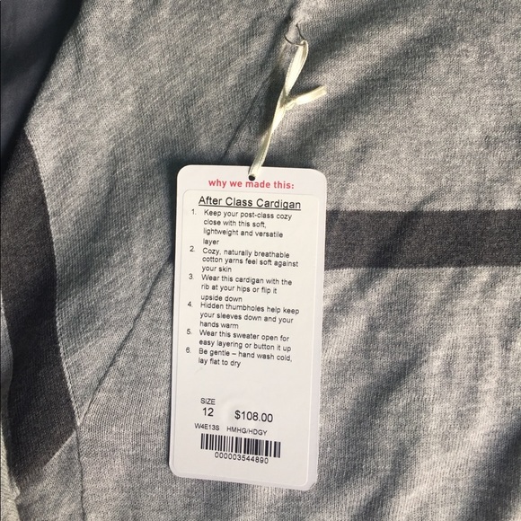 lululemon After Class Cardigan- wear multiway! - Picture 3 of 3
