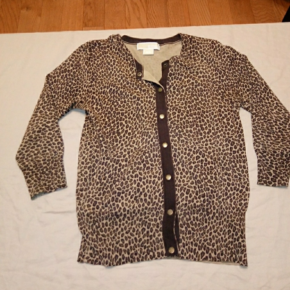 Michael Kors Cheetah print sweater
