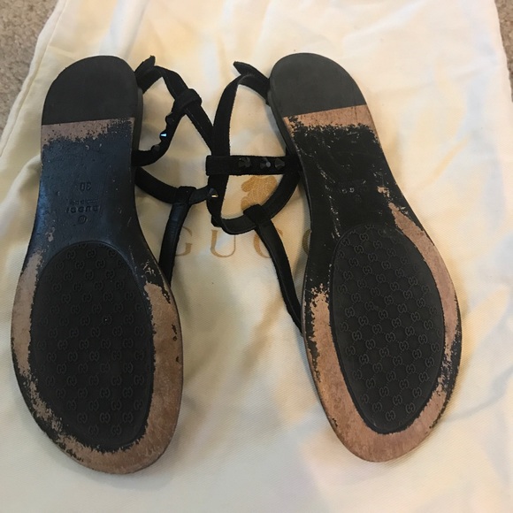 GIRLS GUCCI SANDALS WITH STUDS SIZE 30