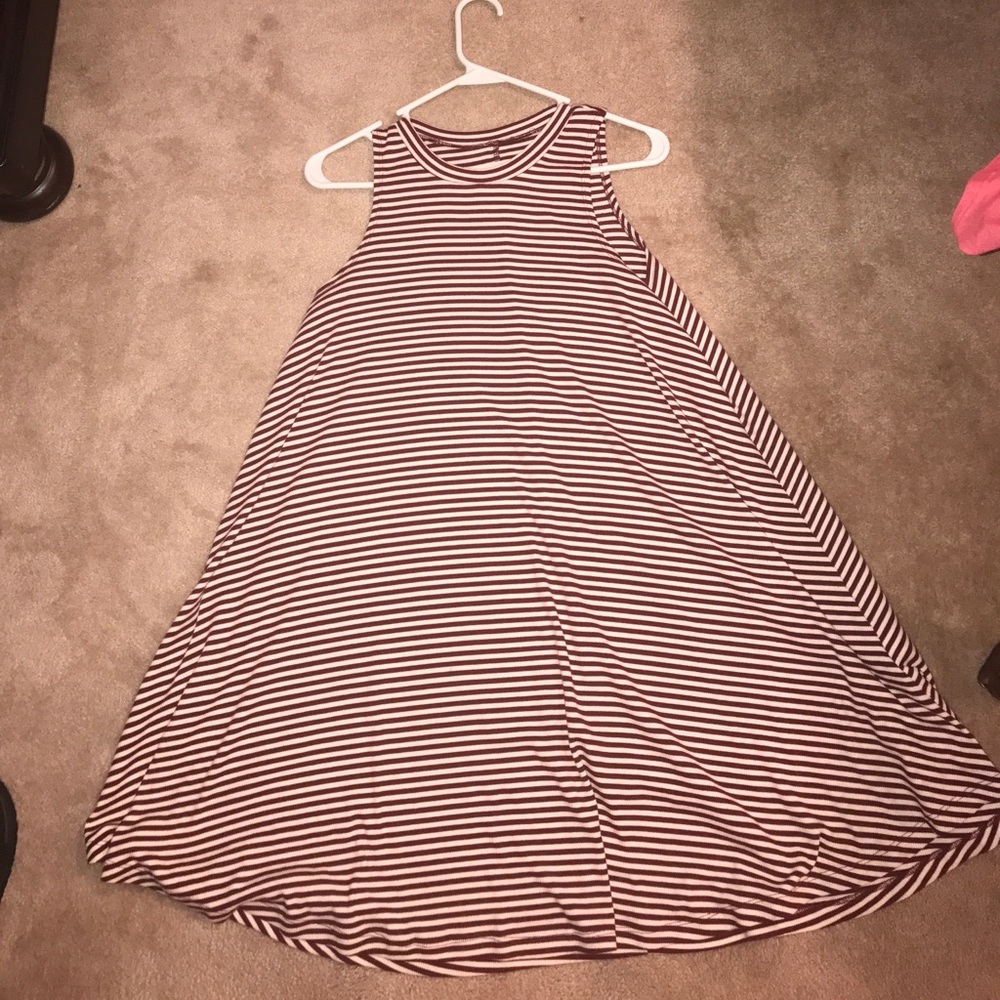 Red And White Dress