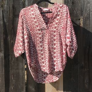 Lush perfect roll tab sleeve tunic