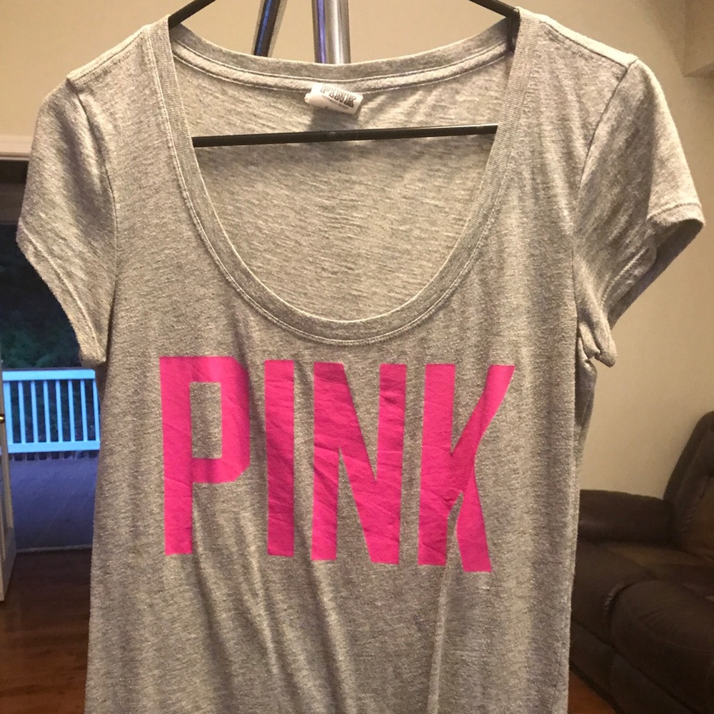 Pink Gray shirt